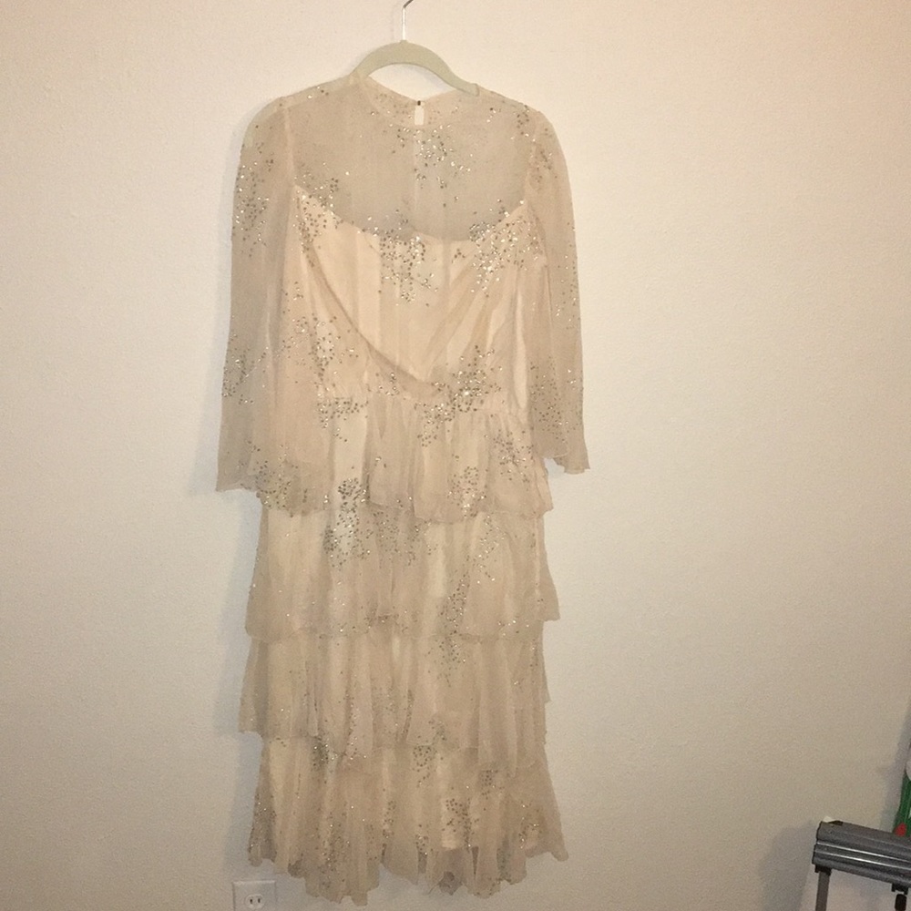 Cream colored dress